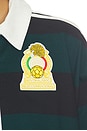 view 6 of 5 Chavarria Portero Long Sleeve Rugby Top in Black, Aurora, & Ivy