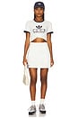 view 4 of 4 x Sporty & Rich Graphic T-Shirt in Core White & Night Navy