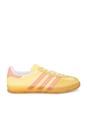 view 1 of 6 Gazelle Indoor Sneaker in Semi Spark, Wonder Clay, & Cloud White