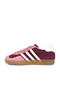 view 5 of 7 Gazelle Indoor Sneaker in Maroon, White, & Preloved Crimson