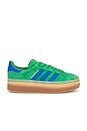 view 1 of 6 Gazelle Bold Sneaker in Green & Blue