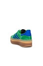 view 3 of 6 Gazelle Bold Sneaker in Green & Blue