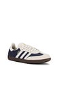 view 2 of 6 ZAPATILLA DEPORTIVA SAMBA OG W in Night Indigo, Cream White, & Gold Metallic