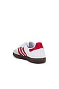 view 3 of 6 Samba OG Sneaker in White & Better Scarlet