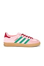 view 1 of 6 TÊNIS DE INTERIOR GAZELLE in Court Green, Glow Pink, & Gum 3
