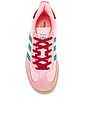 view 4 of 6 TÊNIS DE INTERIOR GAZELLE in Court Green, Glow Pink, & Gum 3