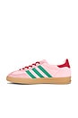 view 5 of 6 TÊNIS DE INTERIOR GAZELLE in Court Green, Glow Pink, & Gum 3