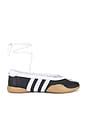 view 1 of 6 ZAPATILLAS DE BALLET TAEKWONDO MEI in Core Black, White, & Gum 3