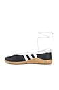 view 5 of 6 ZAPATILLAS DE BALLET TAEKWONDO MEI in Core Black, White, & Gum 3