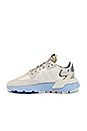 view 5 of 6 Nite Jogger in Off White & Glow Blue
