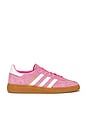 view 1 of 6 Handball Spezial in Lucid Pink, Footwear White & Gold Metallic