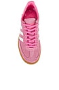 view 4 of 6 Handball Spezial in Lucid Pink, Footwear White & Gold Metallic