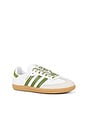 view 2 of 7 Samba OG in White & Tech Olive