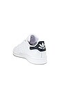 view 3 of 6 Stan Smith Sneaker in White & Dark Blue