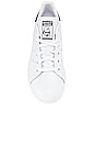 view 4 of 6 Stan Smith Sneaker in White & Dark Blue
