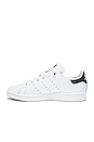 view 5 of 6 Stan Smith Sneaker in White & Dark Blue