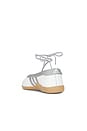 view 3 of 7 Taekwondo Mei Ballet in Footwear White, Metallic Silver & Gum 3
