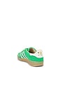 view 3 of 6 Gazelle Indoor Sneaker in Energy Green, Off White, & Magic Beige