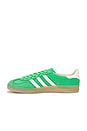 view 5 of 6 Gazelle Indoor Sneaker in Energy Green, Off White, & Magic Beige