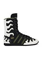 view 1 of 8 X Brain Dead Japan Hi Sneaker in Core Black, Crystal White & Gold Metallic