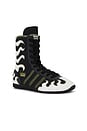 view 2 of 8 X Brain Dead Japan Hi Sneaker in Core Black, Crystal White & Gold Metallic