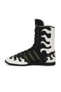view 5 of 8 X Brain Dead Japan Hi Sneaker in Core Black, Crystal White & Gold Metallic