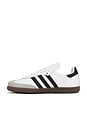 view 5 of 7 X Bape Samba Sneaker in Footwear White, Core Black & Gum5