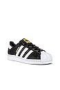 view 2 of 6 Superstar Sneaker in Core Black, White & Core Black