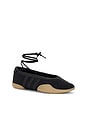 view 2 of 5 Taekwondo Mei Ballet Flat in Core Black, Footwear White & Gum 3