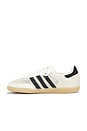 view 5 of 7 Samba OG Sneaker in Off White, Carbon & Gold Metallic