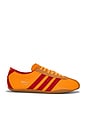 view 1 of 6 Tokyo Sneaker in Lucid Tangerine, Semi Lucid Red & Gold Metallic
