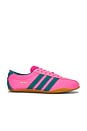 view 1 of 6 Tokyo Sneaker in Lucid Pink, Power Green & Gold Metallic