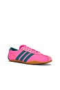 view 2 of 6 Tokyo Sneaker in Lucid Pink, Power Green & Gold Metallic