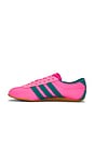 view 5 of 6 Tokyo Sneaker in Lucid Pink, Power Green & Gold Metallic