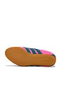 view 6 of 6 Tokyo Sneaker in Lucid Pink, Power Green & Gold Metallic