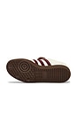 view 6 of 6 Samba LT Sneaker in Crew White, Maroon & Gold Metallic