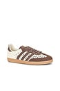 view 2 of 7 ZAPATILLA DEPORTIVA SAMBA OG in Crew White, Earth Strata & Gold Metallic