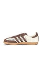view 5 of 7 ZAPATILLA DEPORTIVA SAMBA OG in Crew White, Earth Strata & Gold Metallic