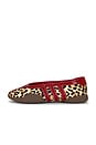 view 8 of 8 Taekwondo Mei Ballet Sneakers in Off White & Team Victory Red