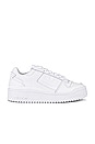 view 1 of 6 Forum Bold Sneaker in White & Core Black