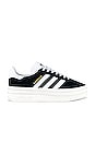 view 1 of 6 SNEAKERS GAZELLE BOLD in Core Black, Cloud White, & Core White