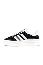 view 5 of 6 SNEAKERS GAZELLE BOLD in Core Black, Cloud White, & Core White