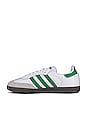view 5 of 6 Samba Og Sneaker in White & Green