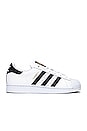 view 1 of 6 Superstar Foundation Sneaker in White & Black