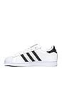 view 5 of 6 Superstar Foundation Sneaker in White & Black