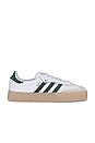 view 1 of 6 SNEAKERS SAMBAE in White & Collegiate Green