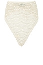 view 2 of 3 Bruna Crochet Bandana in Salt