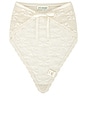 view 3 of 3 Bruna Crochet Bandana in Salt