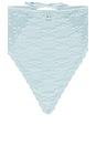 view 1 of 2 Bruna Crochet Bandana in Sky Blue
