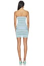 view 3 of 3 Cora Mini Dress in Seaglass Stripe